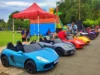 Permainan mobil-mobilan anak di Alun-alun Kebumen