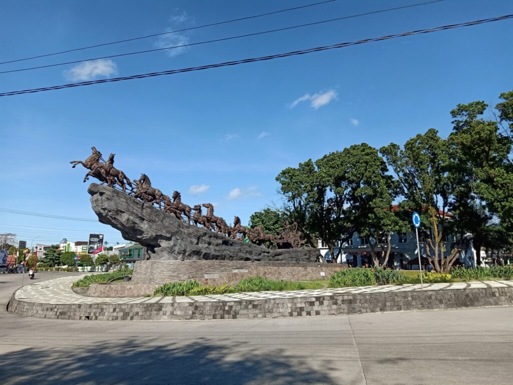 Patung Arjuna Simpang Lima Boyolali.