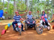 Wahana ATV dan Motor Trail di Dpongs Wisata Keluarga