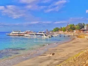 Bunyuk Harbour tempat berlabunya kapal dari Sanur