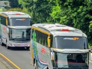 Bus Sans melayani rute dari Blitar Hingga ke Pekanbaru