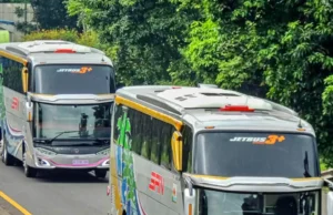 Bus Sans melayani rute dari Blitar Hingga ke Pekanbaru