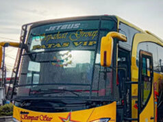 Bus Sempati Star nampak premium. Sumber: Gmpas/Pool Bus & Loket Sempati Star.