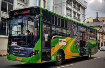 Bus Trans Metro Deli dengan tarif murah melayani banyak rute seperti Medan, Tuntungan dan belawan