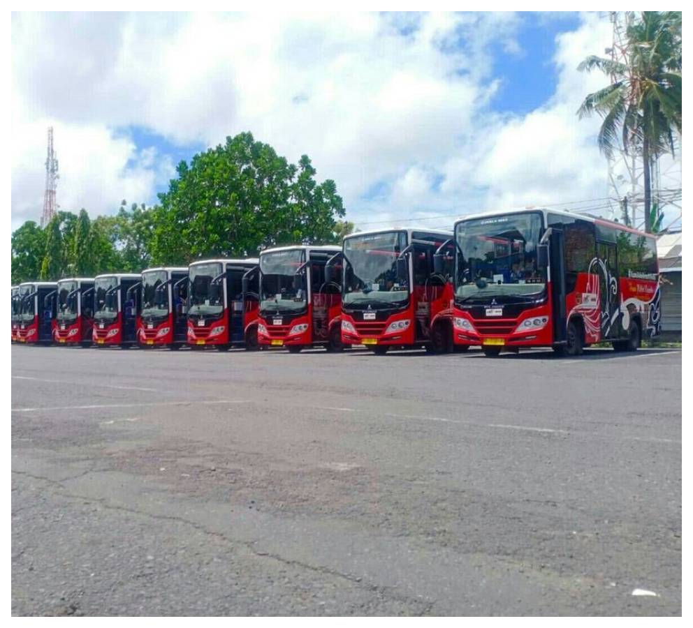 Trans Dewata atau Trans Metro Dewata di Pulau Bali. Sumber: Instagram/Harianpotret.