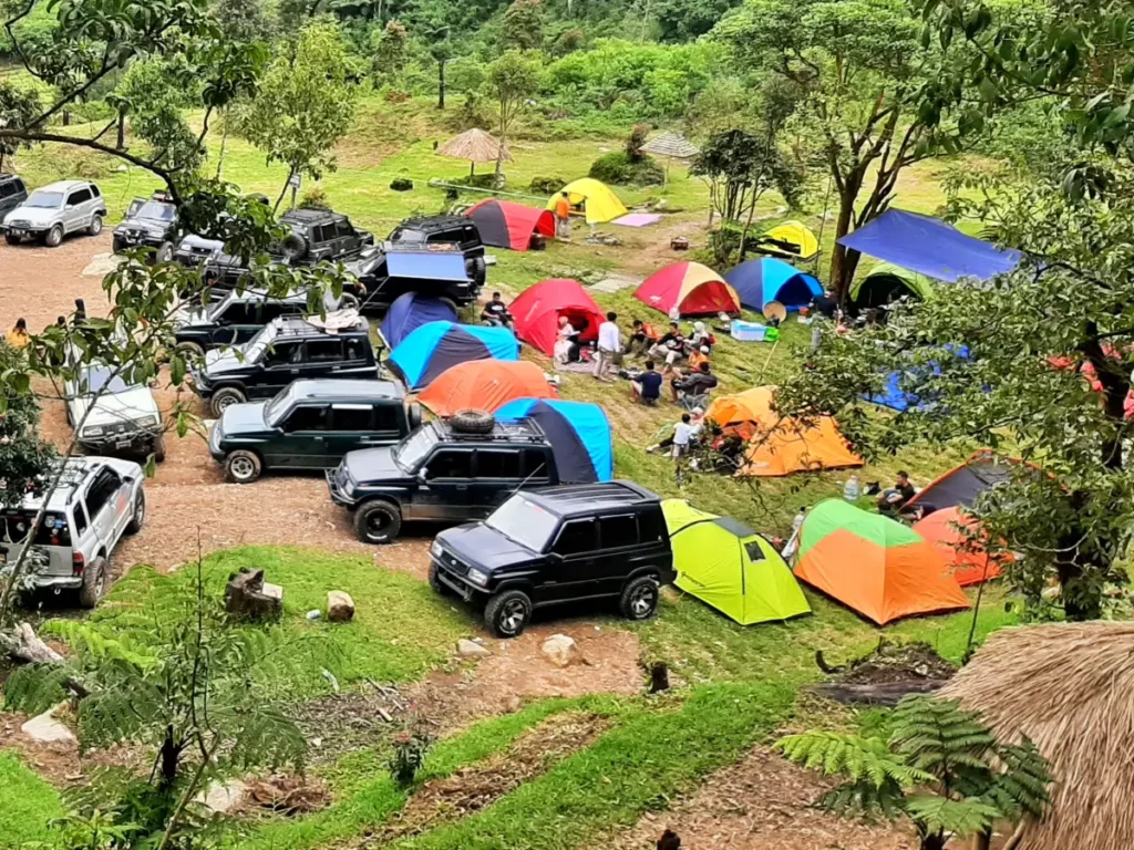 Area Camping Ground Kawah Wayang