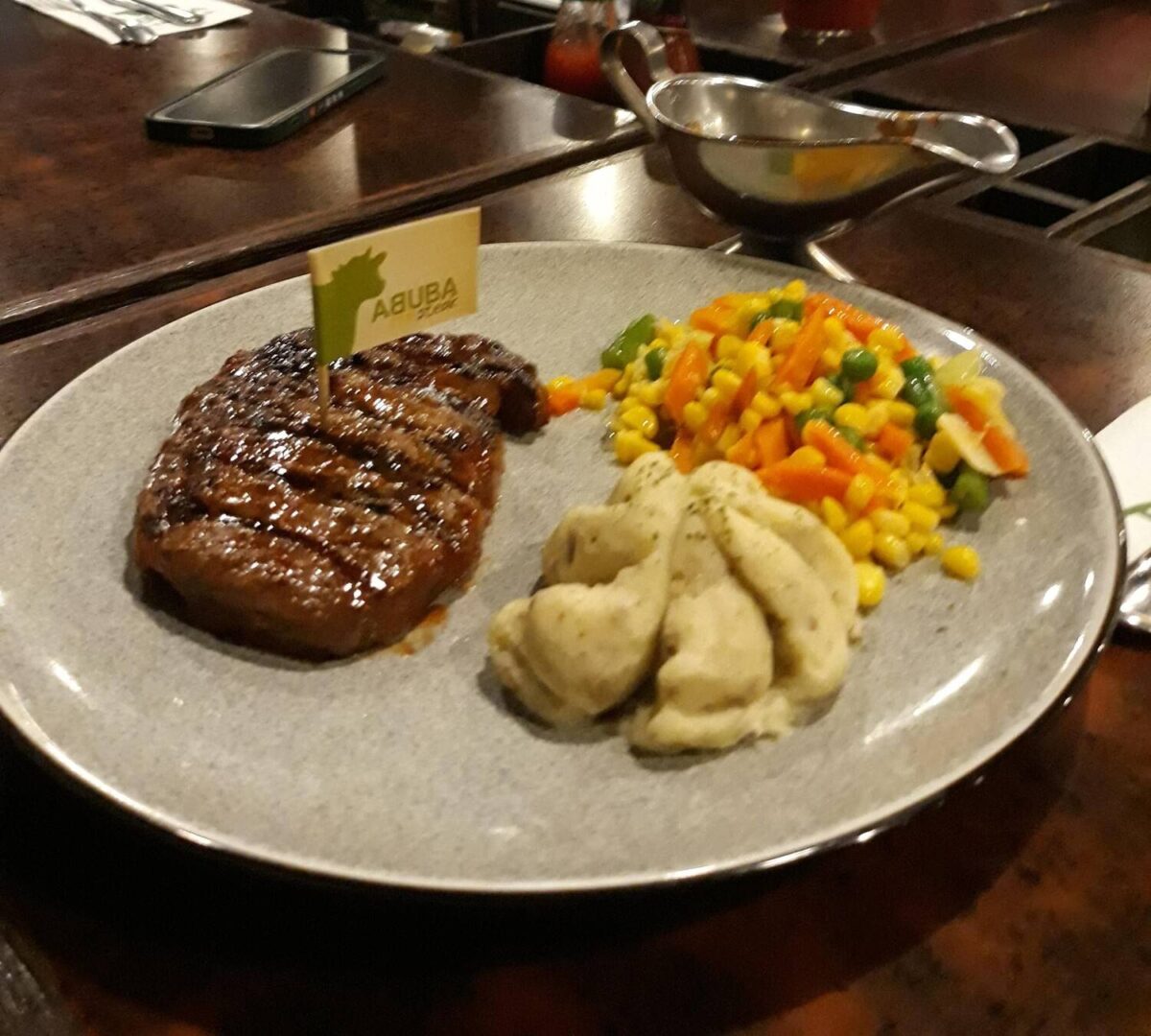 Abuba Steak Menu Tenderloin Lokal