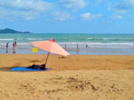 Suasana Pantai Teleng Ria Paciatan