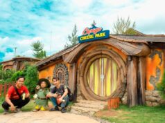 Rumah Hobbit di Cepogo Cheese Park