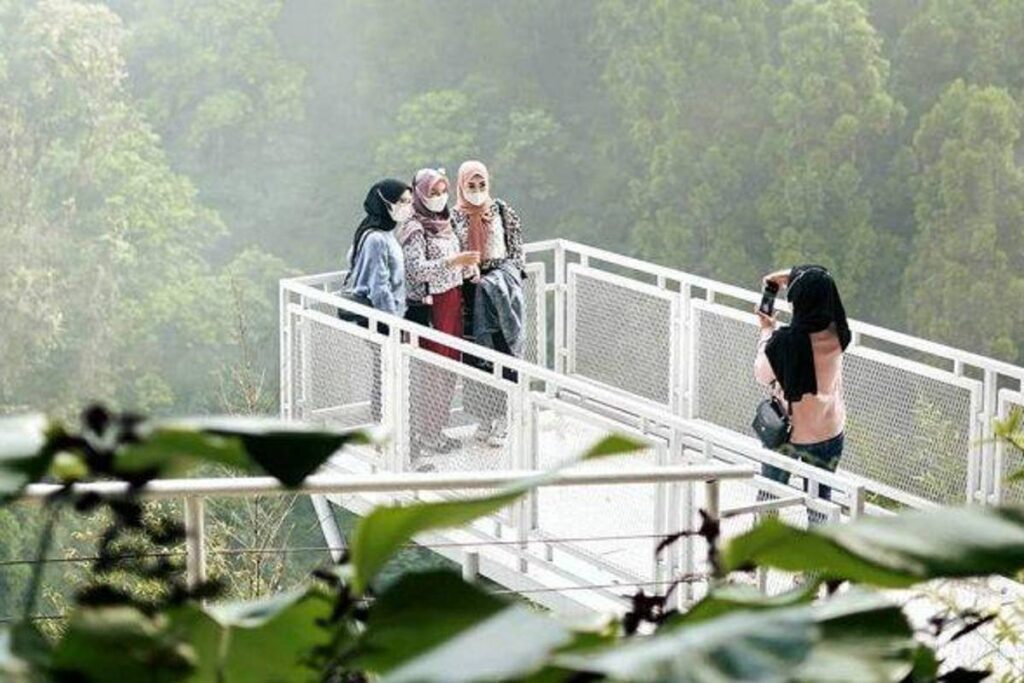 Spot foto di Kembang Langit Park