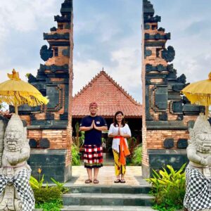 Dekorasi unik ala Bali di Candramaya Klaten