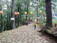 Suasana taman di Pijar Park