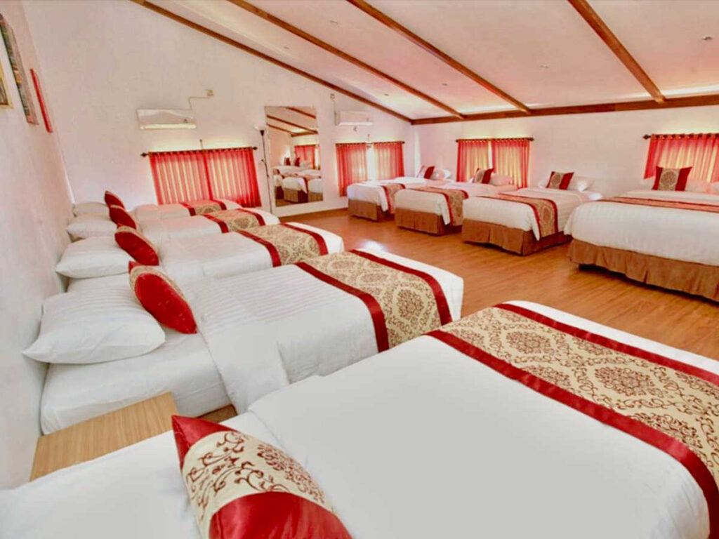 Interior kamar Padi Resort