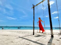 Pemandangan Tuban Beach yang memanjakan mata