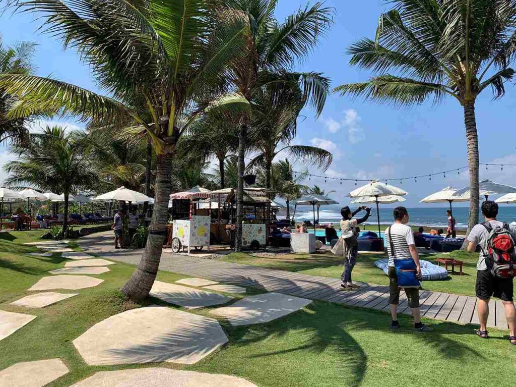 Resort di kawasan Keramas Beach