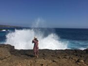 Devil's Tear merupakan wisata pantai dengan deburan ombak yang ganas