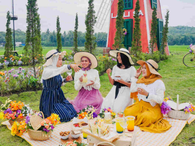 piknik cantik di La Li Sa Farmer's Village Jogja
