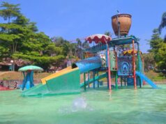 Kolam renang dan permainan anak di SPARKS FOREST ADVENTURE