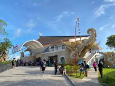 Bangunan depan Sanur Beach Harbour