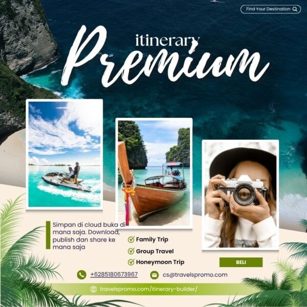 Itinerary Premium TravelsPromo Itinerary Premium TravelsPromo